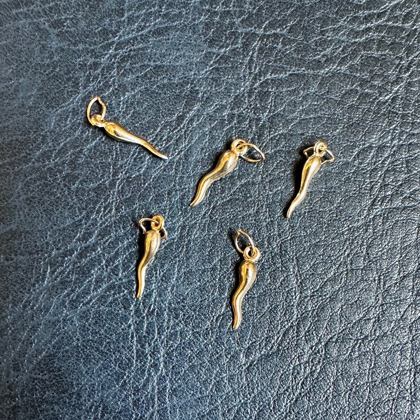 14k Gold Italian Horn