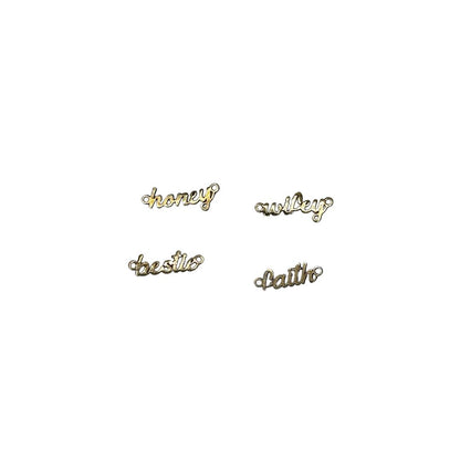 Connector 10k Solid Gold "Honey" Connector forEVER Permanent Jewelry Supplies