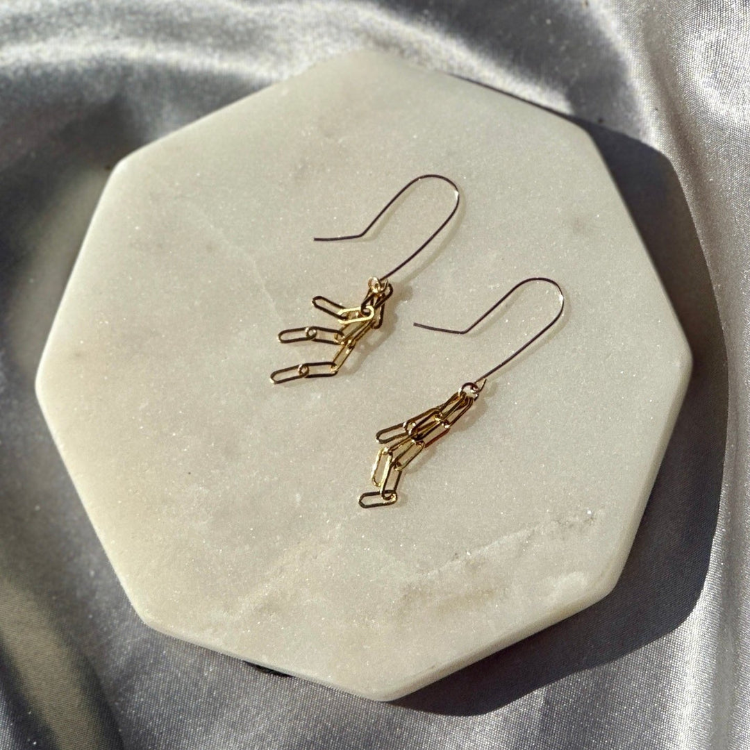 Earrings Paperclip Drop Earrings The forEVER Jewelry