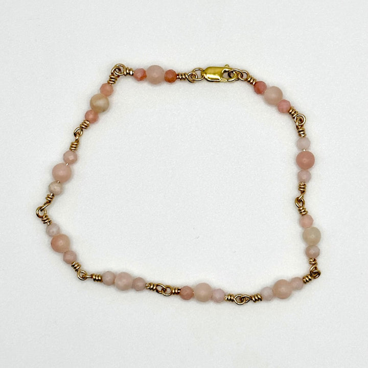 Gold/Opal Bracelet Gemstone Bracelet The forEVER Jewelry