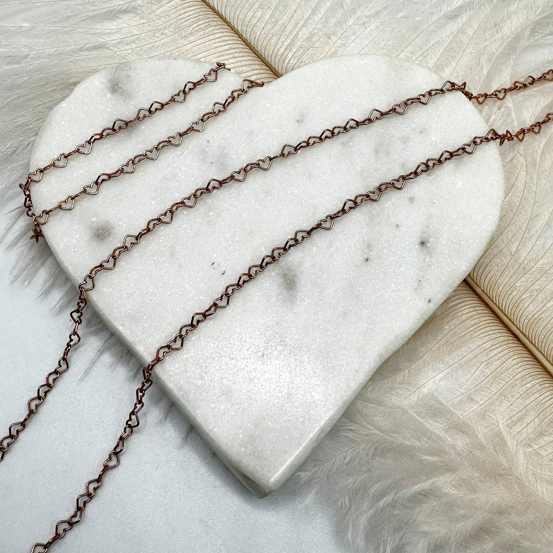 Necklace Hearts on Hearts Rose Gold Necklace & Bracelet The forEVER Jewelry