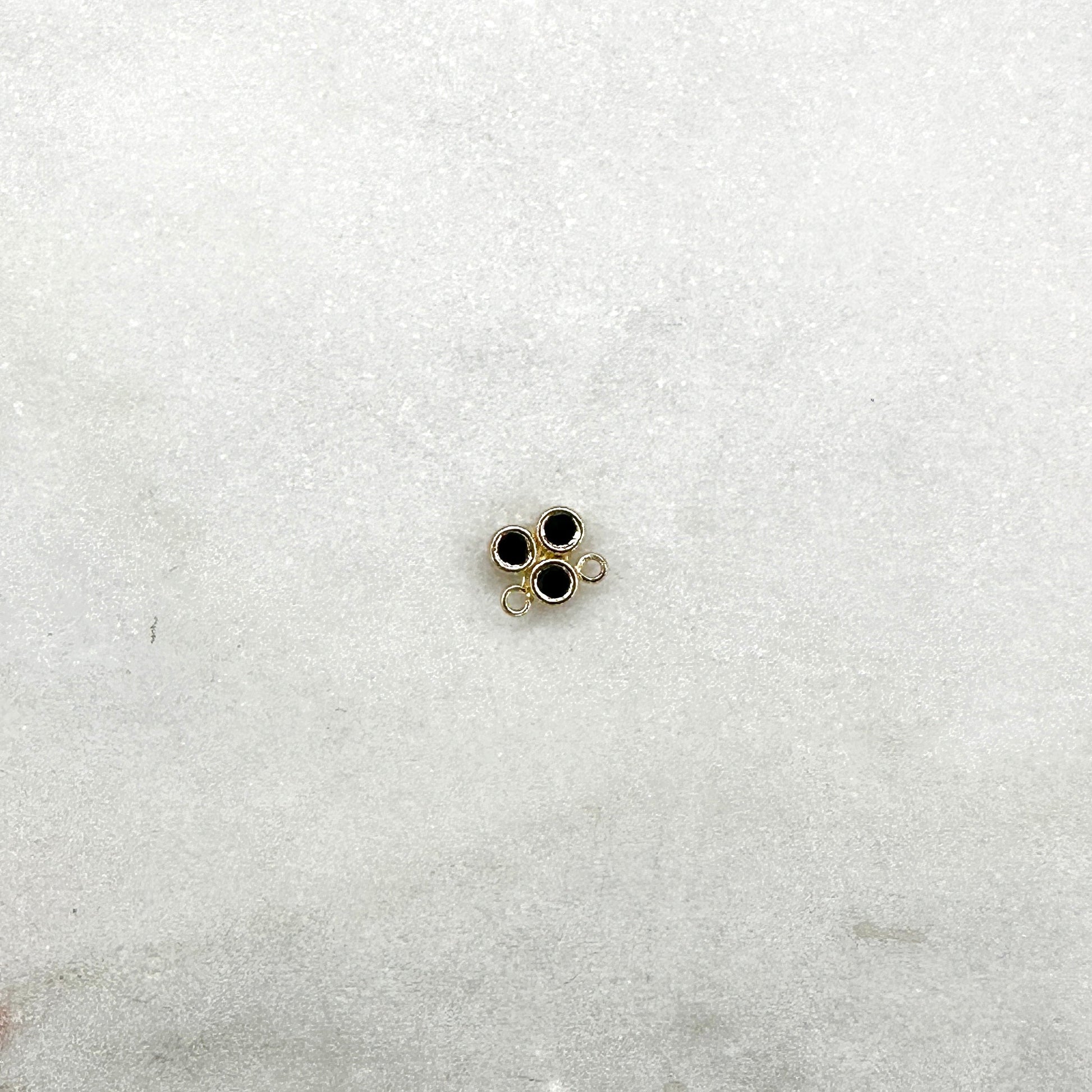 Connector Stone Triad Connector forEVER Permanent Jewelry Supplies