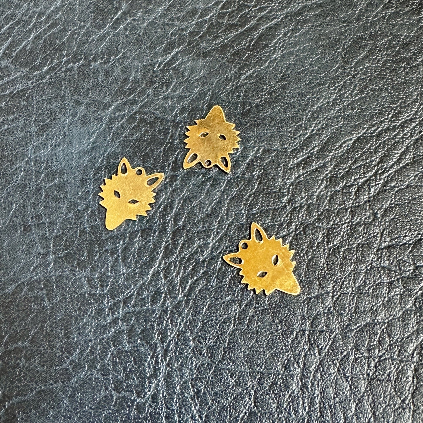 Gold-Filled Wolf Pendant